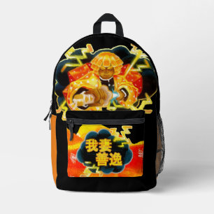 Mochila Zenitsu Thunder Strike (Caramel)