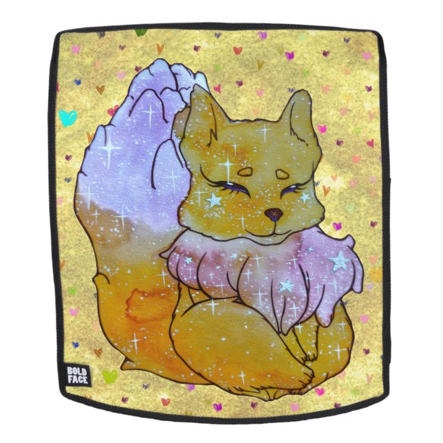 Mochila Zorro llamado Dice (Cara extraíble)