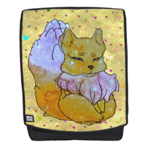 Mochila Zorro llamado Dice