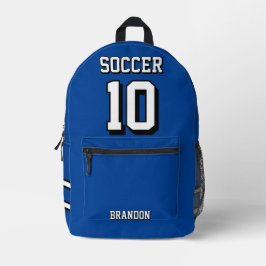 mochilas de fútbol gol de jugador personalizado az