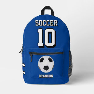 mochilas de fútbol gol de jugador personalizado az