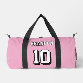 mochilas de fútbol rosa jugador personalizado gol