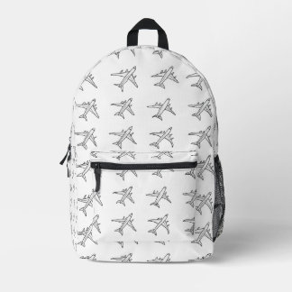 Mochilas de patrón de avión