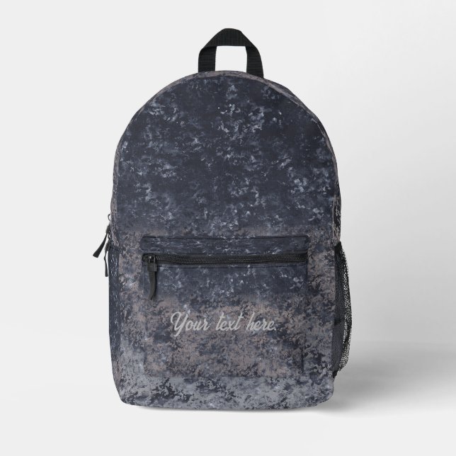 Mochilas de Personalizado de impresión en blanco y (Anverso)