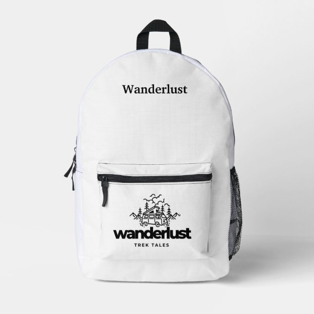 Mochilas de viaje con mochila (Anverso)