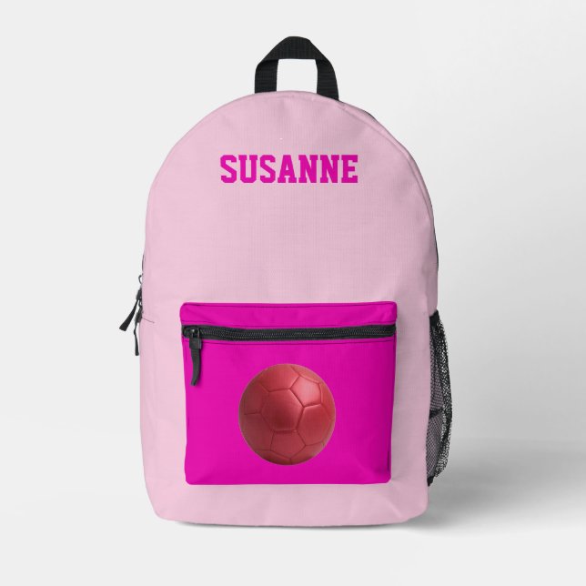 Mochilas deportivas chicas de fútbol escuela de fu (Anverso)