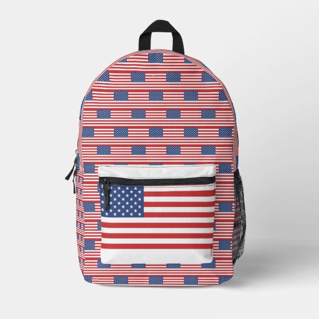 Mochilas Divertidas para EE. UU. (Anverso)