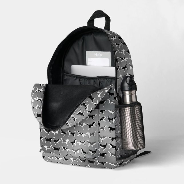 Mochilas Husky Bolsas para Perros de Trineo (Esquina trasera derecha (abierta))