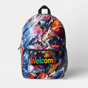 mochilas niños acuarela de vuelta a la escuela mod