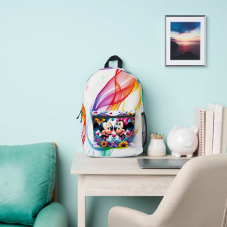 mochilas niños acuarela de vuelta a la escuela mod