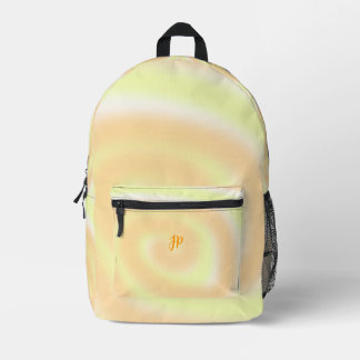 Mochilas personalizadas con remolino naranja y ama