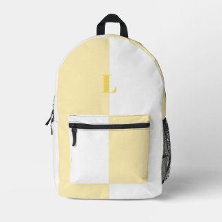 Mochilas personalizadas minimalistas de color amar
