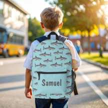 Mochilas Personalizadas Tiburones Geniales Océano 