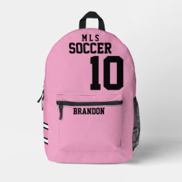 mochilas rosadas de fútbol ROSA gol jugador person