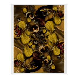 "Moción de vida", brillante Poster