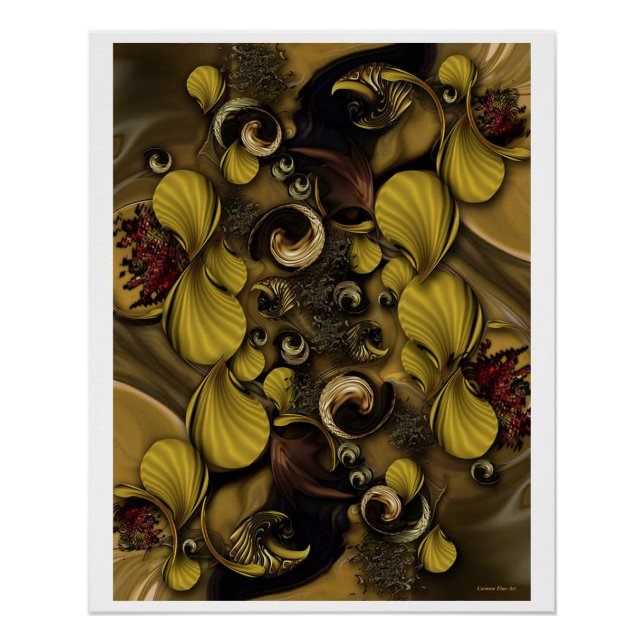 "Moción de vida", brillante Poster (Anverso)