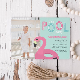 Mod Flamingo | Invitación a la fiesta de cumpleaño