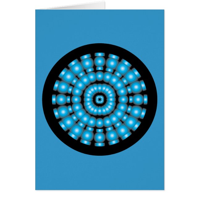 Mod Psychedelic Spheres Dartboard (Frente)