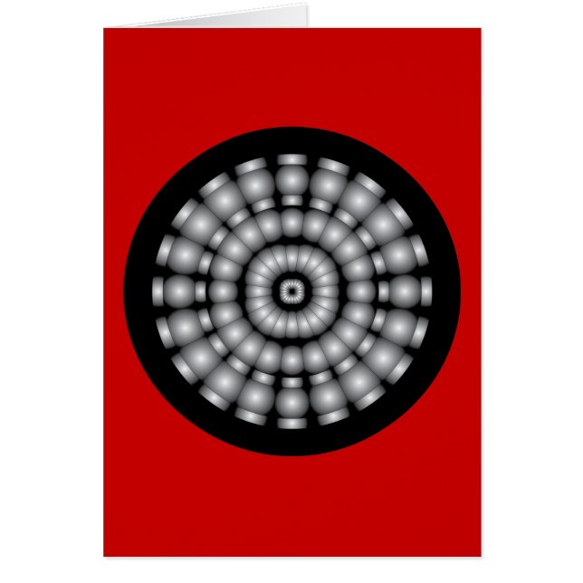 Mod Psychedelic Spheres Dartboard (Frente)