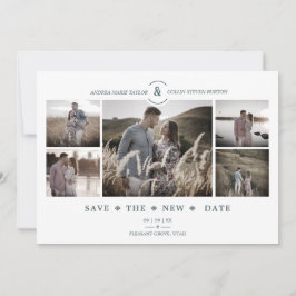Moda 5 Fotos Personalizados Minimalista Nuevo Boda