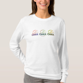 Moda a ser pastel de la camiseta del friki