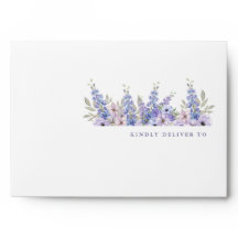 Moda acuarela morado flor