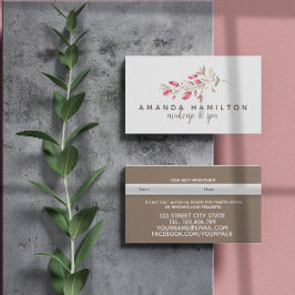 Moda Acuarela pradera silvestre flujo rosa Cita