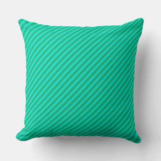 Moda Almohadas estéticas de color verde y menta a  (Anverso)