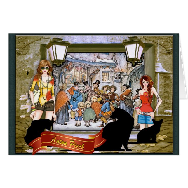 Moda alta y Anton Pieck (Anverso (Horizontal))