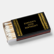 Moda Black And Gold Masculine Cumpleaños Personali