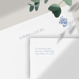 Moda blanca | Boda de Blue Floral Bouquet