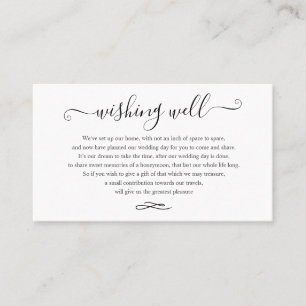 Moda+Boda de guiones modernos deseando tarjetas de