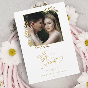 Moda Boda Luxury Golden Branches Frame Photo