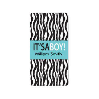 Moda Boutique Boy Mini Hershey Bar Etiqueta