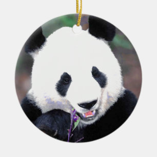 Moda caliente de moda Guay Panda Ornamento de árbo