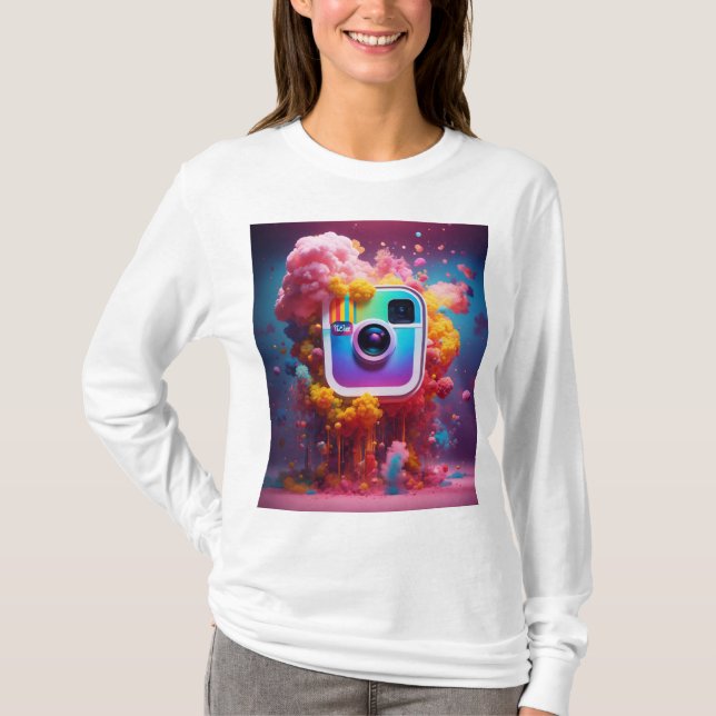 Moda chica de mejor calidad para camisetas (Anverso)