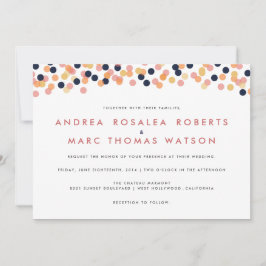 Moda Confetti Invitaciones a la boda