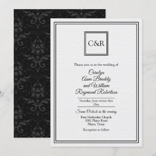 Moda Contemporánea 2 Invitación a la boda
