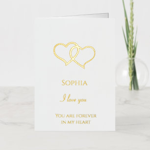 Moda Corazones románticos de amor para siempre