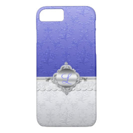 Moda Damask Monograma Funda para iPhone 7