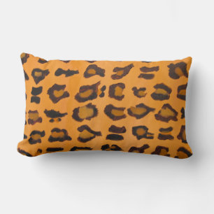 Moda de almohada lumbar Leopard-Print Animal