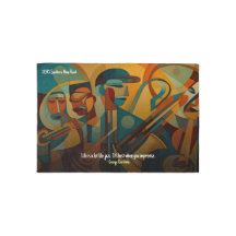 Moda de bienvenida de la alfombra de entrada de mú