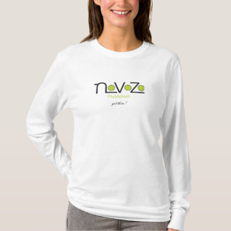 Moda de bolas de póleo - Camiseta blanca de manga