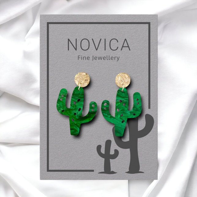 Moda De Cactus De Carbón En La Tarjeta De Pantalla (Subido por el creador)