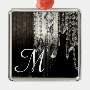 Moda de candelabro de cristal Monograma Ornamento