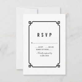 Moda de deco negro RSVP