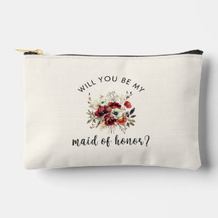 Moda de honor Propuesta Bolsa de maquillaje floral