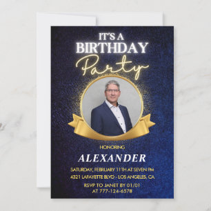 Moda de invitaciones para el 69º cumpleaños de Ele