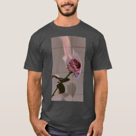 Moda de la camiseta para los hombres: Flor estétic