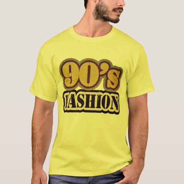 Moda de la época de los 90 - camiseta (Anverso)